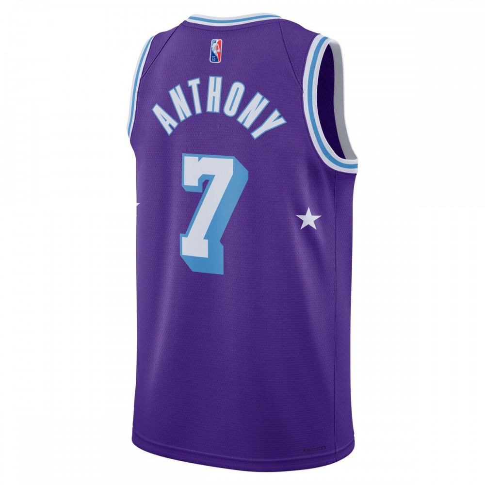 Carmelo Anthony Los Angeles Lakers 2021/22 Swingman Jersey - City Edition - Purple-Pro Kit Vault | Brand New 26/27 Sports Jerseys